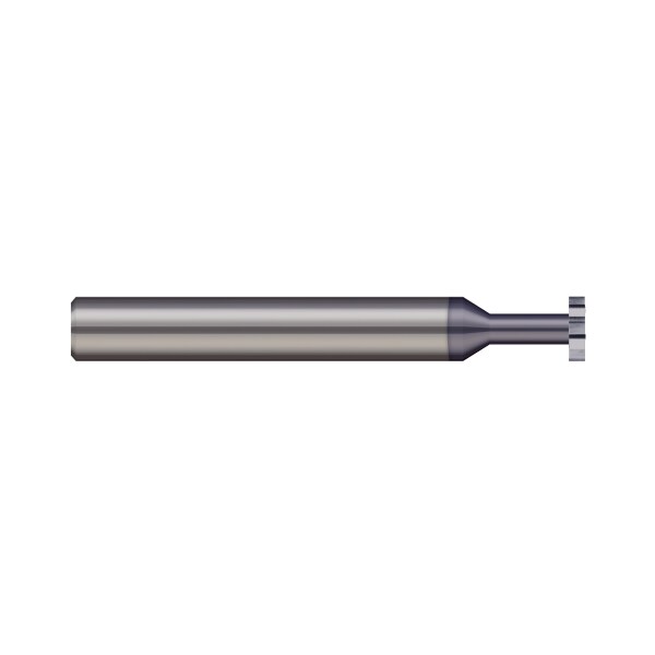Keyseat Cutter, Square, 0.0938" Cutter dia, Face Width: 0.010"